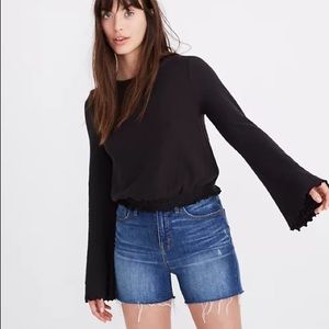 Madewell bell-sleeved top
